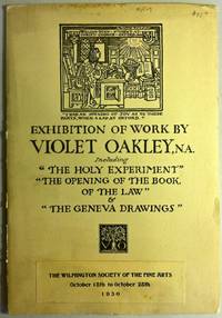 Exhibition of Work by Violet Oakley Including "The Holy Experiment," etc. October, 1930