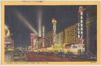 Gaming Clubs in Virginia Street, Reno, Nevada, unused linen Postcard