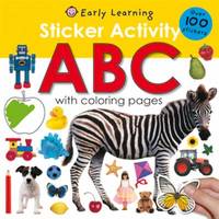 Sticker Activity ABC : Over 100 Stickers with Coloring Pages