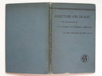 Directions and designs for the manufacture of cut, punched and embossed  leatherwork in the antique gothic style by Fritzsche, Gustav - 1885