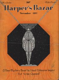 Harper's Bazar (Harper's Bazaar) November, 1927 - Cover Only