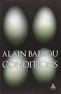 Conditions by Alain Badiou