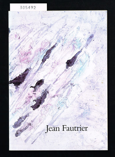Jean Fautrier 1898-1964. Stockholm Art Fair 1990.