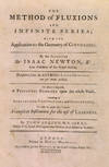 The method of fluxions