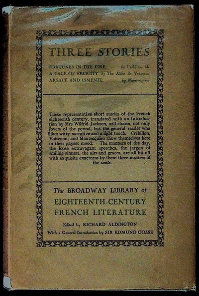 London: George Routledge & Sons, 1927. Hardcover. Very Good/Good+. Hardcover. The Broadway Library o...