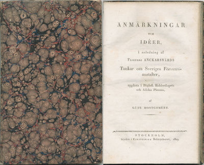Anmärkningar och idéer, i anledning af friherre…
