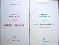 Artists&#039; Monographs Found in the Freitag Bibliography. by F. A. Bernett Inc. (firm) - 1999 & 2000