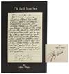 I'll Tell You So (Signed First Edition)