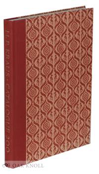 H.P. KRAUS CATALOGUE 200