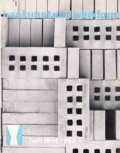 Baukunst und Werkform. Heft 10-11/1953. Eine…