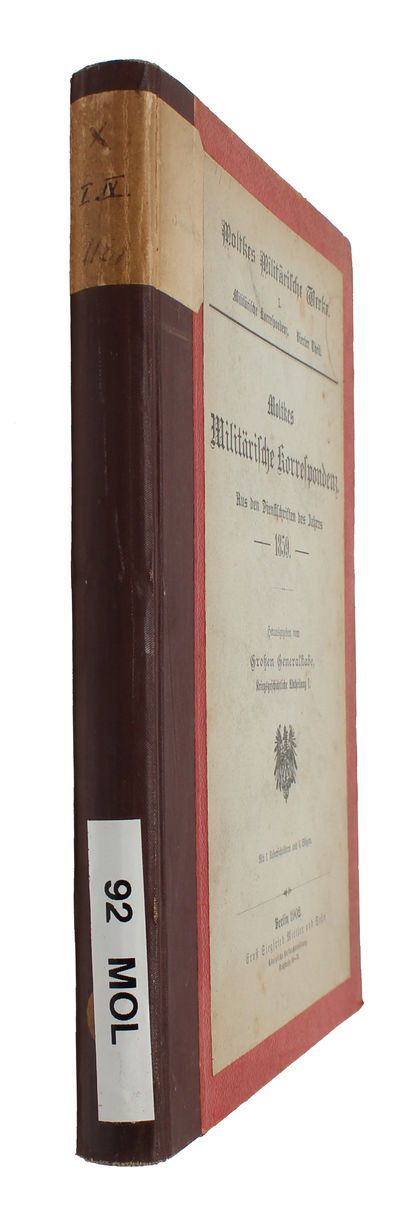 Moltkes Militärische Werke. 3 Abteilungen: I; III & IV. (photo 2)
