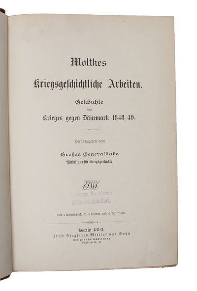 Moltkes Militärische Werke. 3 Abteilungen: I; III & IV. (photo 14)