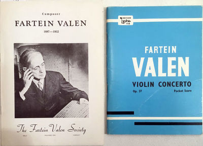 Composer Fartein Valen 1887 - 1952