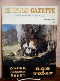 image of NARROW GAUGE AND SHORT LINE GAZETTE - JANUARY, 1976; VOLUME 1, NUMBER 6