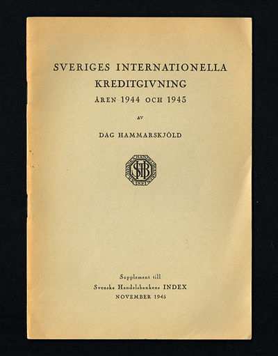 Sveriges Internationella kreditgivning åren 1944…