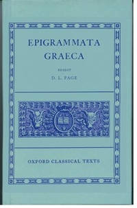 Epigrammata Graeca: From the Beginning to the Garland of Phillip