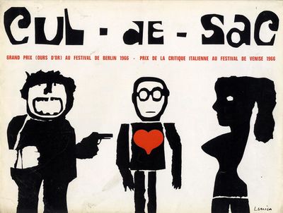 CUL-DE-SAC (1966) French pressbook