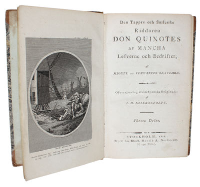 Den Tappre och Snillrike Riddaren Don Quixotes af…