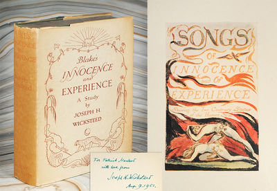 Blake's Innocence and Experience. A Study of the Songs and Manuscripts..