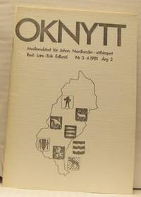 Oknytt Nr. 3-4. 1981. Medlemsblad för Johan…
