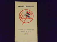 Yankees Roster and Itinerary Spring Training 1950.