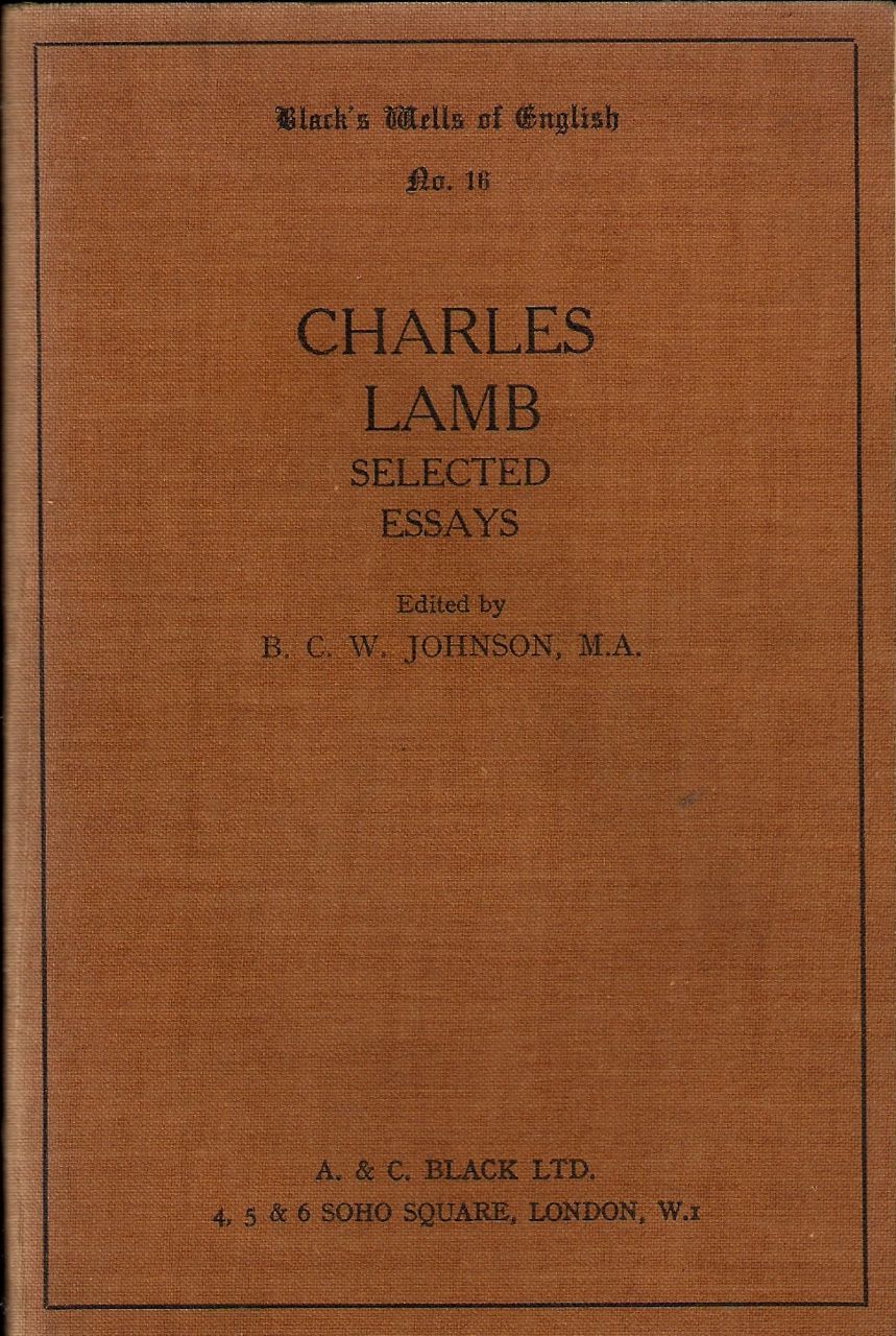 charles lamb essays of elia