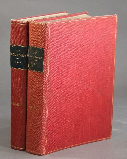 The book-lover. A magazine of book lore, being a m