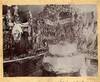 A Set of Two Photographs Depicting Christmas Displays of Butcher Stores