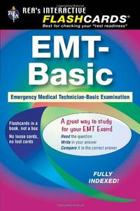 EMT-Basic: Emergency Medical Technician-Basic Exam (REA Test Preps) by Lindsey, Jeffrey