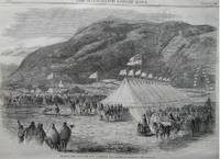 Wales: Cutting the First Sod of the Conway and Llanrwst Railway. by Engraving - 1860