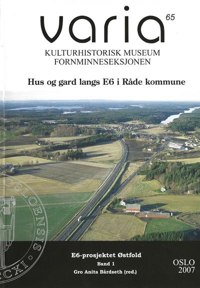 Hus og gard langs E6 i Råde kommune. Hus, gard og…