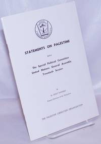 image of Statements on Palestine; before the Special Political Committee, United Nations General Assembly, Twentieth Session