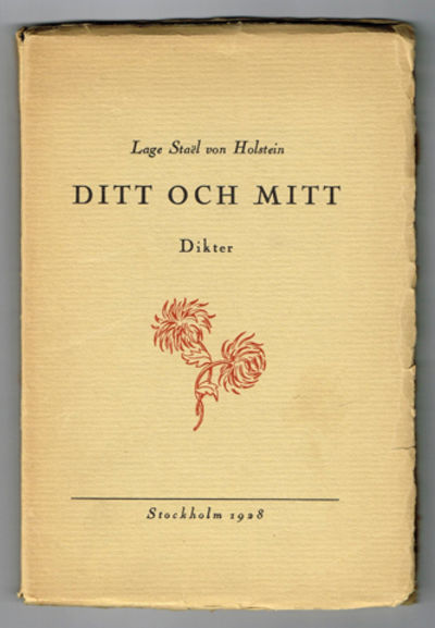 Ditt och mitt. Dikter.