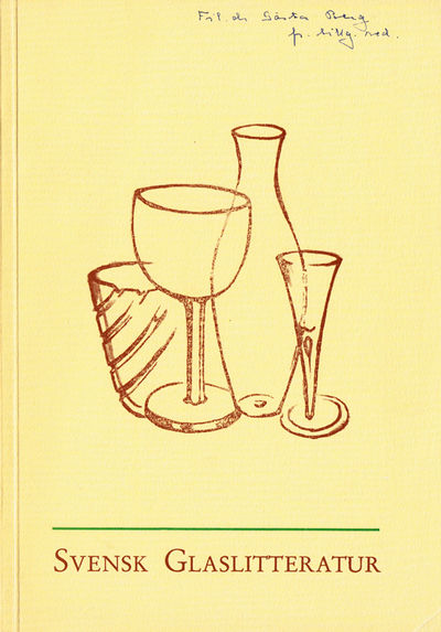 Förteckning över svensk glaslitteratur.