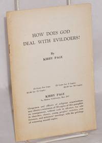 image of How does God deal with evildoers