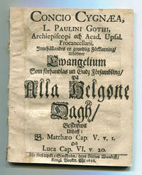 Concio cygnæa, [...] innehållandes en grundlig…