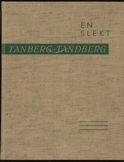 En slekt Tanberg -Tandberg