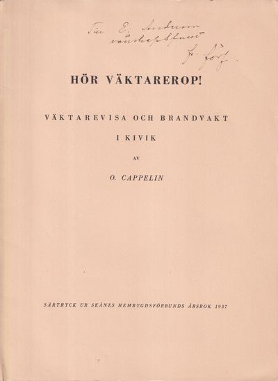 Hör väktarerop! Väktarevisa och brandvakt i Kivik…