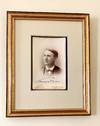 Scarce early Cabinet photograph by Falk ( New York City) of the young inventor beautifully signed