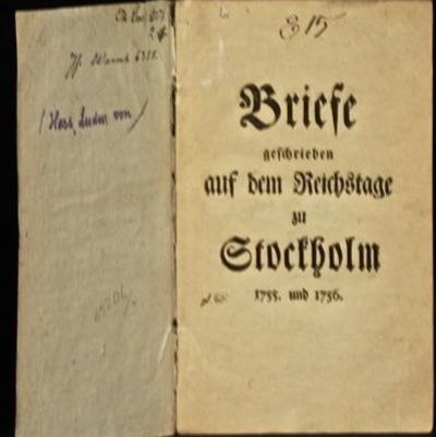Briefe, den gegenwärtigen Zustand von Schweden…