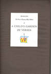 Specimens from A Child's Garden of Verses : with nine poems not published in prior editions.