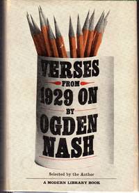 image of Verses from 1929 On