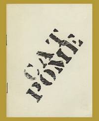 Milwaukee: Gunrunner Press, (c. 1968).. First edition.. 16mo. . Near fine in stapled wrappers. One o...