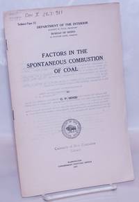 image of Factors in the Spontaneous Combustion of Coal