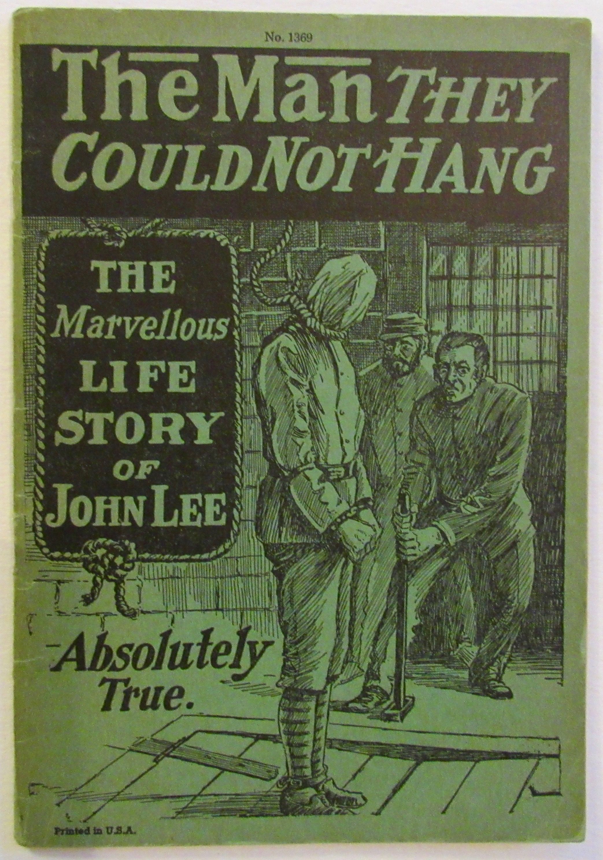The Man They Could Not Hang By Lee John Biblio Com John babbacombe lee after three attempts to hang john lee at exeter prison in devon, england, the hanging was called off. the man they could not hang by lee john