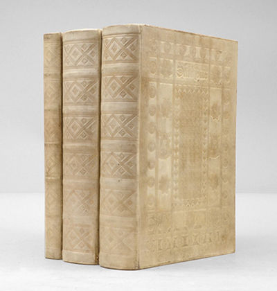 The Gutenberg Bible, facsimile edition by (GUTENBERG.) BIBLE