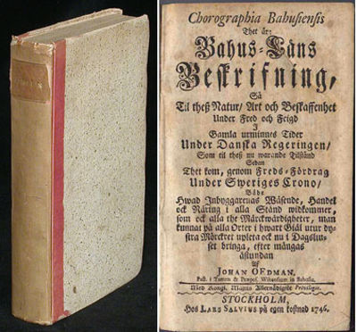 Chorographia Bahusiensis thet är: Bahus-läns…