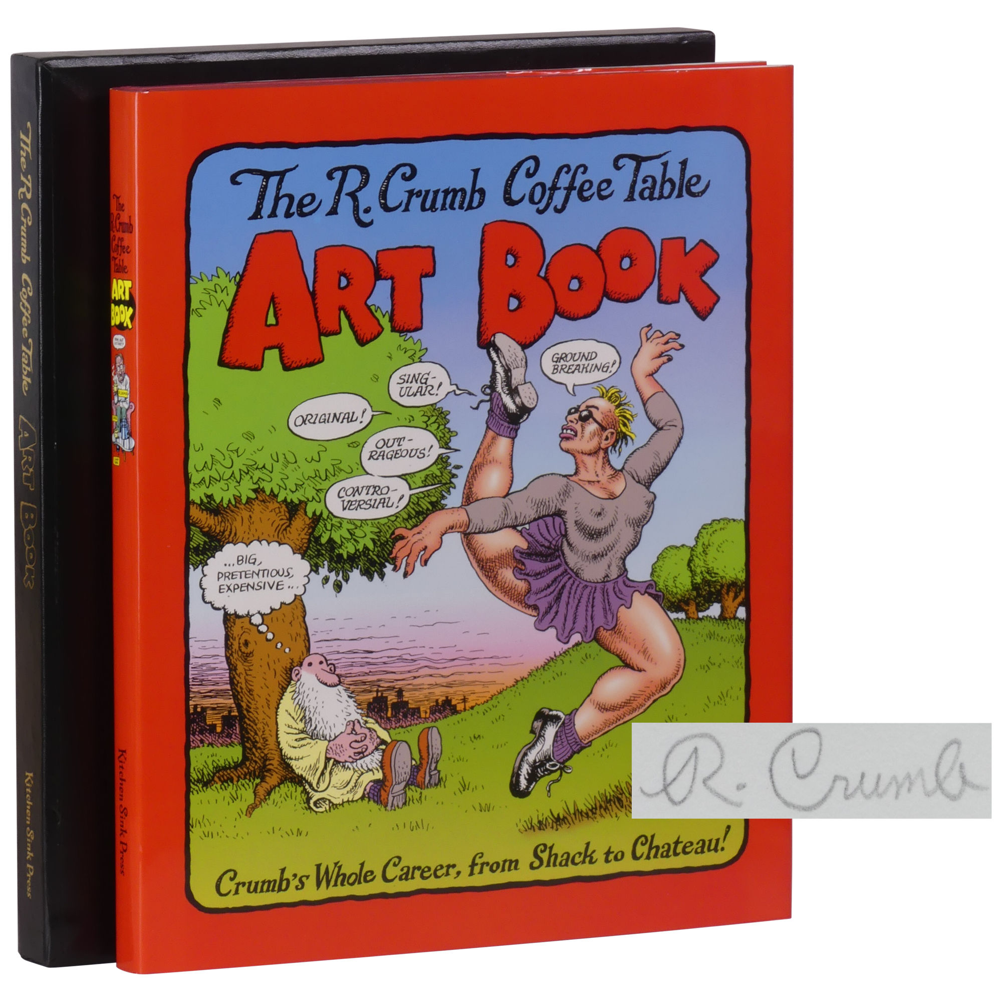 The R. Crumb Coffee Table Art Book [Signed, Numbered] by Crumb, R
