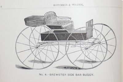 Illustrated Catalogue. Hotchkin & Wilder, Fine Open and Top Buggies, Road and Village Carts, Syracuse, N.Y.