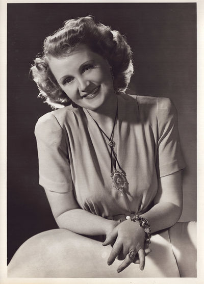 BILLIE BURKE [1940] Portrait by Clarence Bull